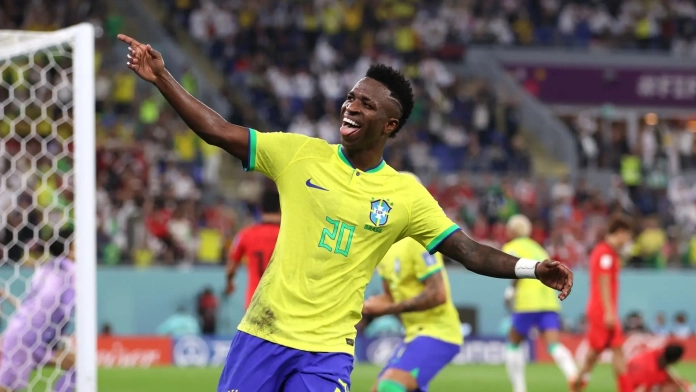 L'attaquant brésilien, Vinicius Junior