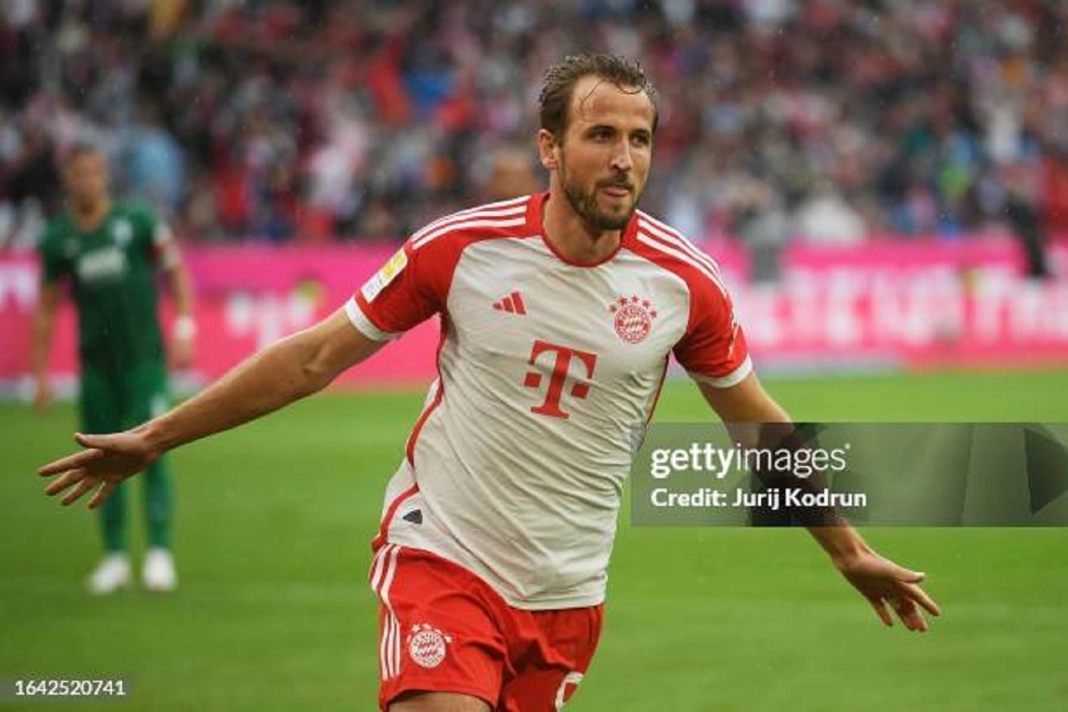 L'attaquant du Bayern Munich, Harry Kane