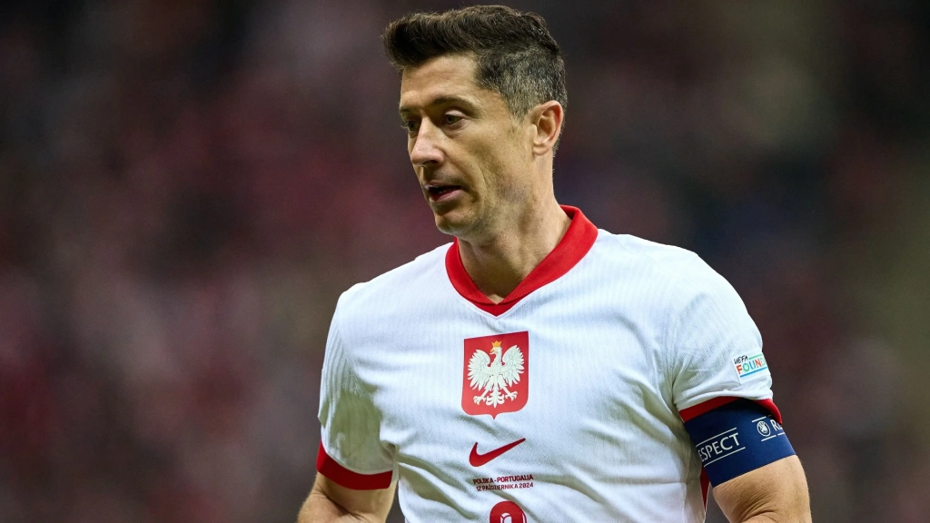 L'attaquant polonais, Robert Lewandowski
