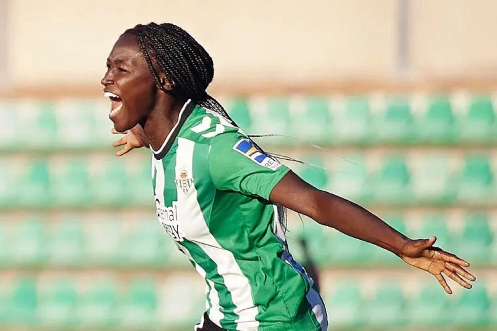 L'attaquante nigériane Rinsola Babajid