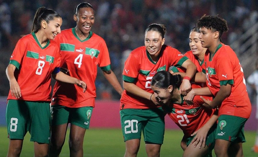 Des joueuses U17 du Maroc