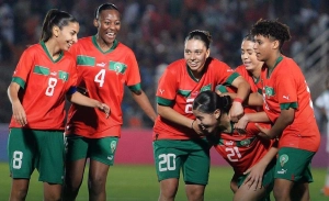 Des joueuses U17 du Maroc