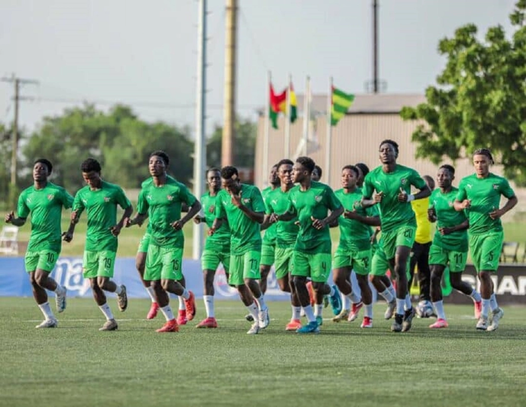 Des joueurs U20 du Togo