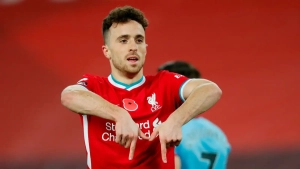 L'attaquant portugais Diogo Jota