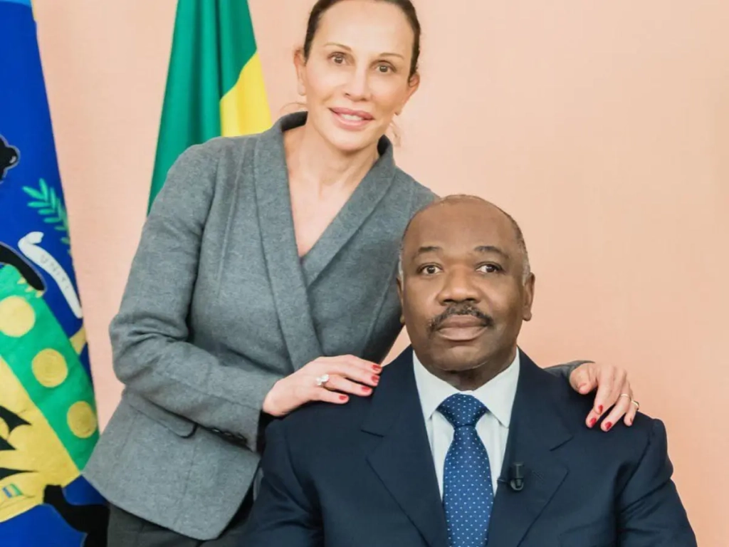 Ali Bongo et son épouse Sylvia Ondimba
