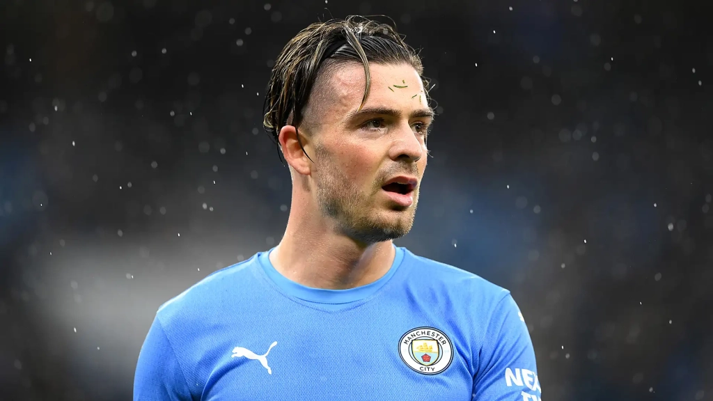 L'ailier gauche anglais Jack Grealish