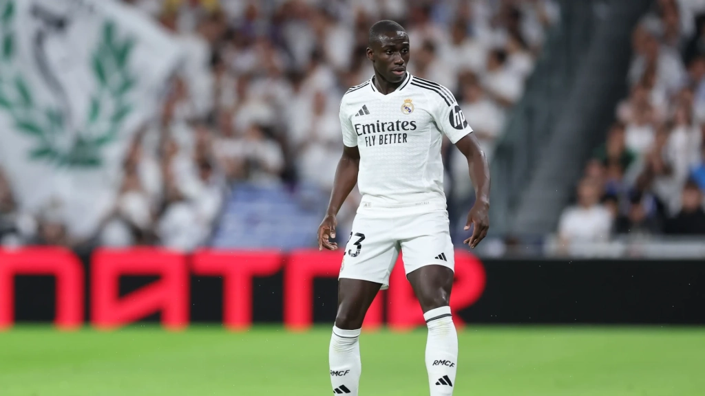 Le défenseur latéral du Real Madrid, Ferland Mendy