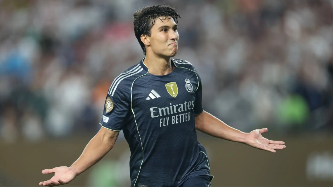 L'attaquant du Real Madrid, Gonzalo Garcia