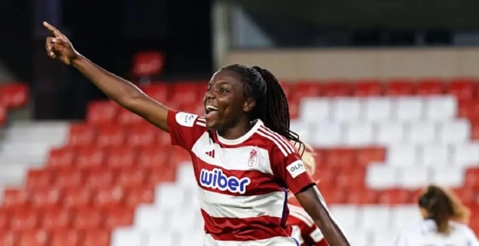 L'attaquante nigériane Edna Imade