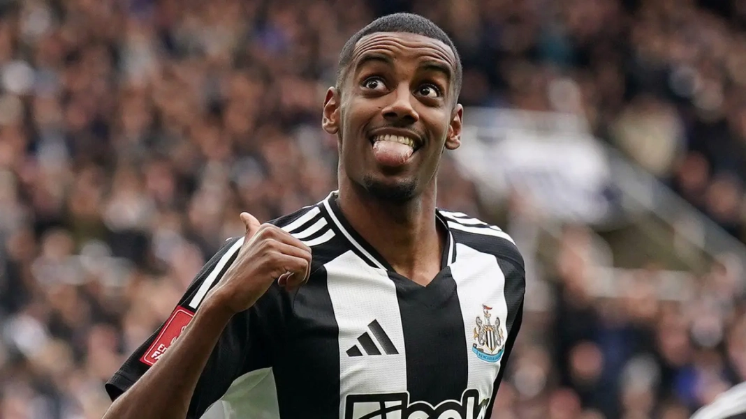 L'attaquant de Newcastle, Alexander Isak
