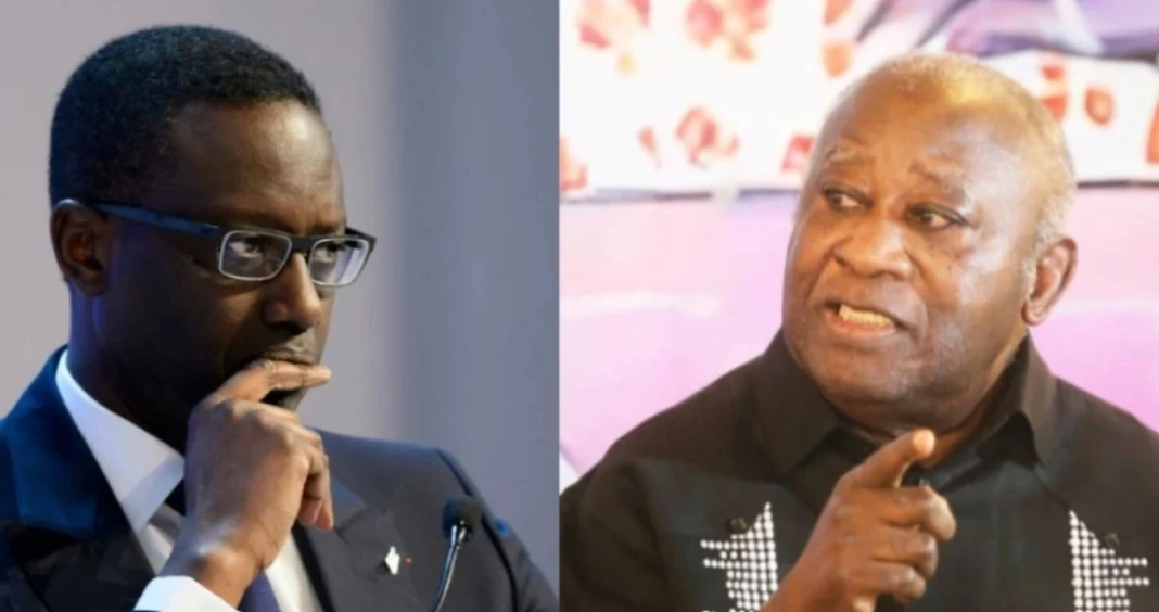 Laurent Gbagbo et Tidjane Thiam