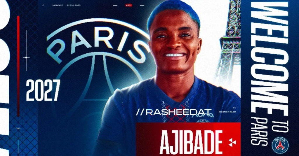 L'attaquante nigériane Rasheedat Ajibade
