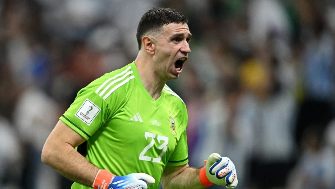 Le gardien de but argentin, Emiliano-Martinez-