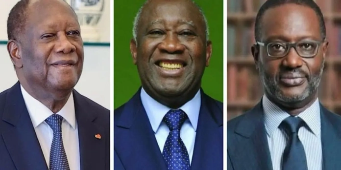 Gbagbo, Thiam et Ouattara