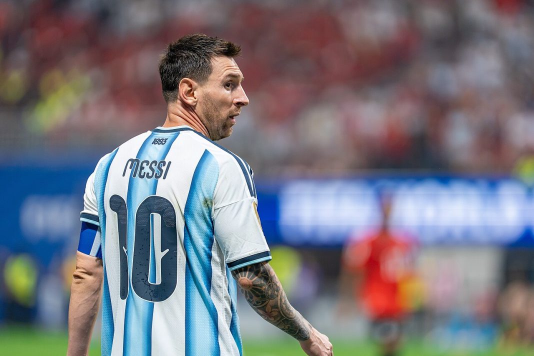 Lionel Messi avec le maillot de l’Argentine en 2026