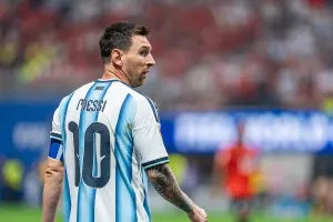Lionel Messi avec le maillot de l’Argentine en 2026