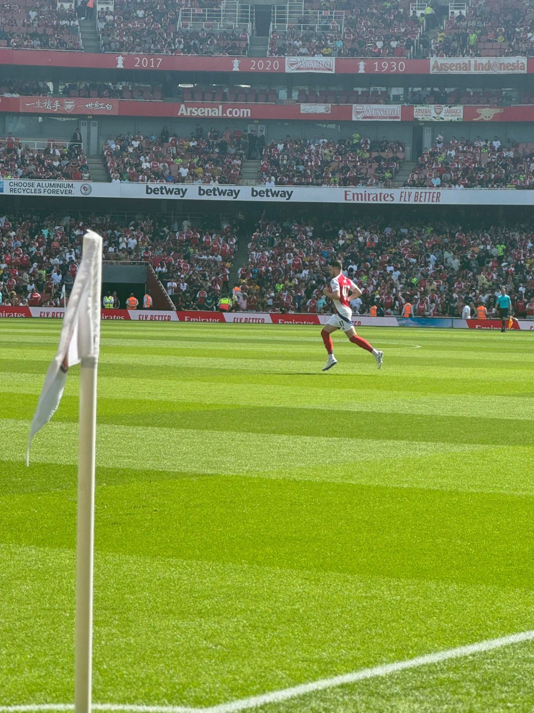 Declan Rice avec Arsenal
