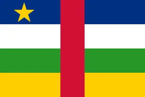 Drapeau de la République centrafricaine