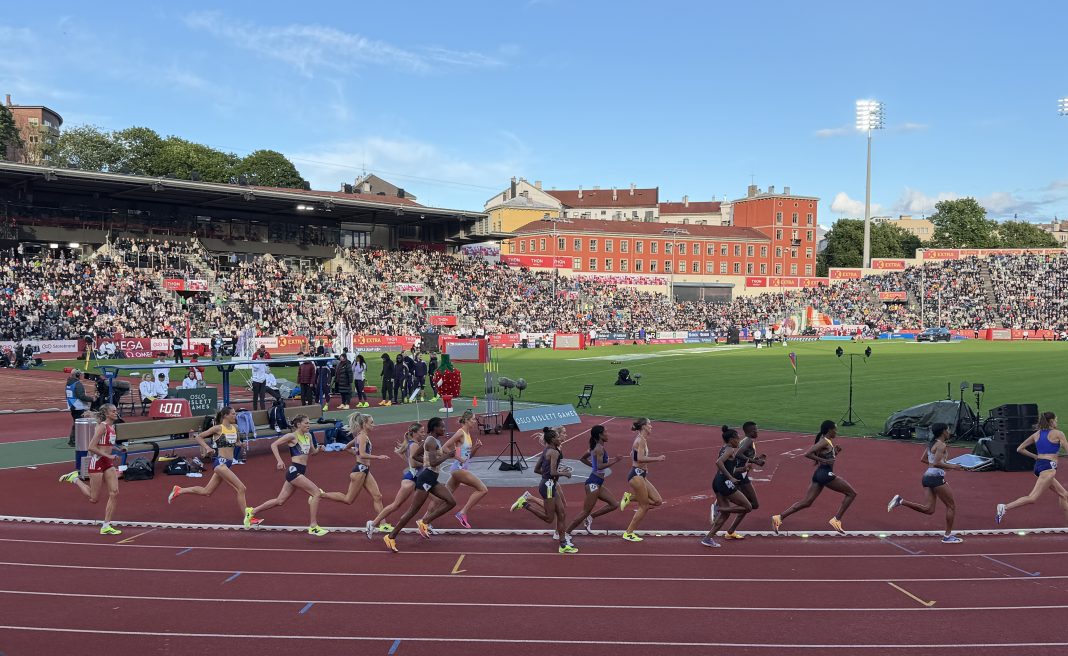 Likina Amebaw lors des Bislett Games 2026