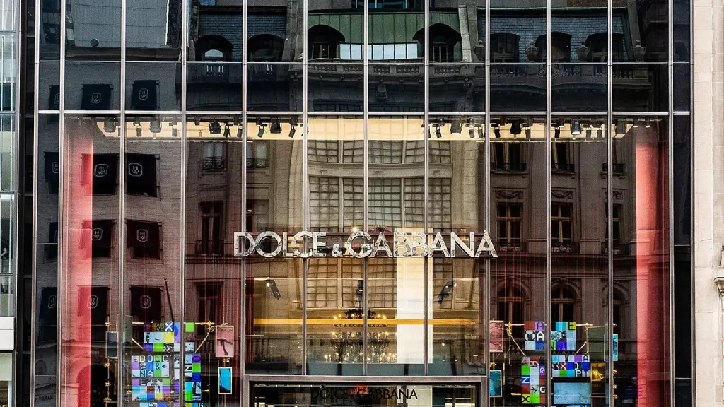 Boutique Dolce & Gabbana, image d’archive
