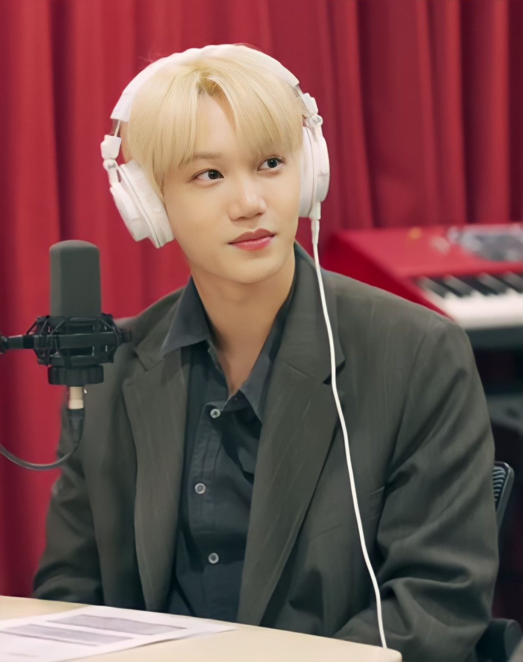 Kai, membre du groupe de K-pop EXO, en 2023