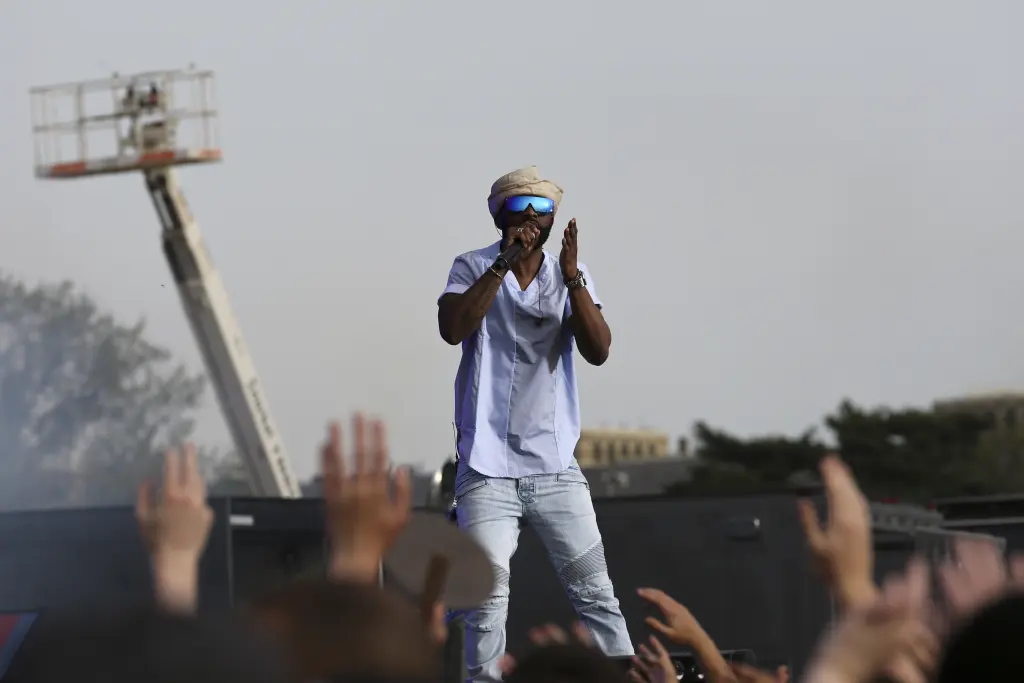 Fally Ipupa en concert