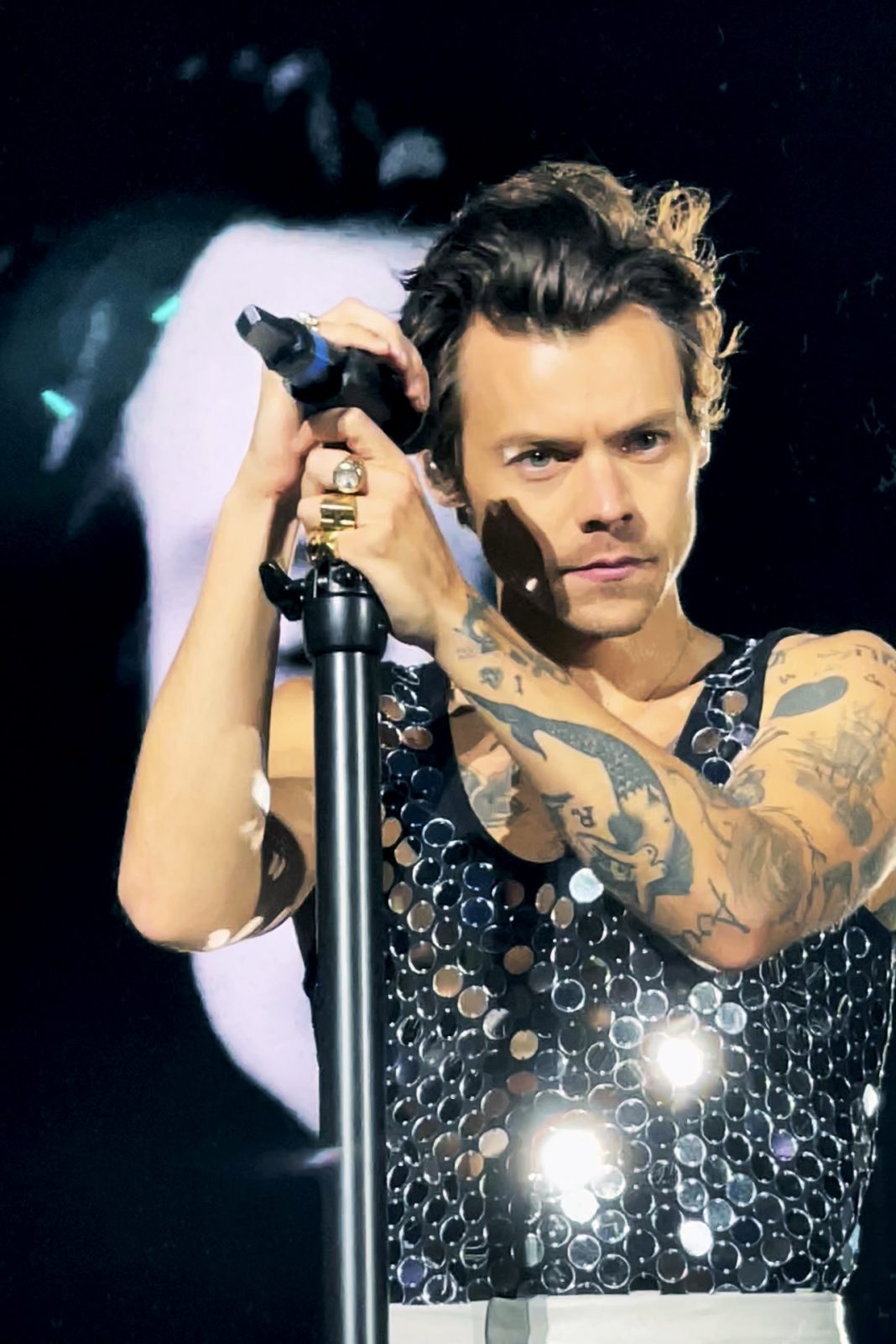 Harry Styles en concert à Wembley en 2022