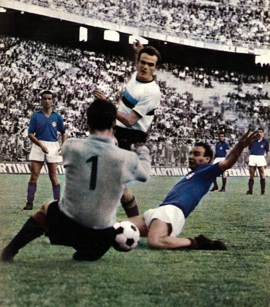 Sandro Mazzola avec l’Inter Milan dans les années 1960