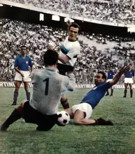Sandro Mazzola avec l’Inter Milan dans les années 1960