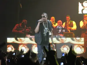 Jay-Z sur scène lors d’un concert