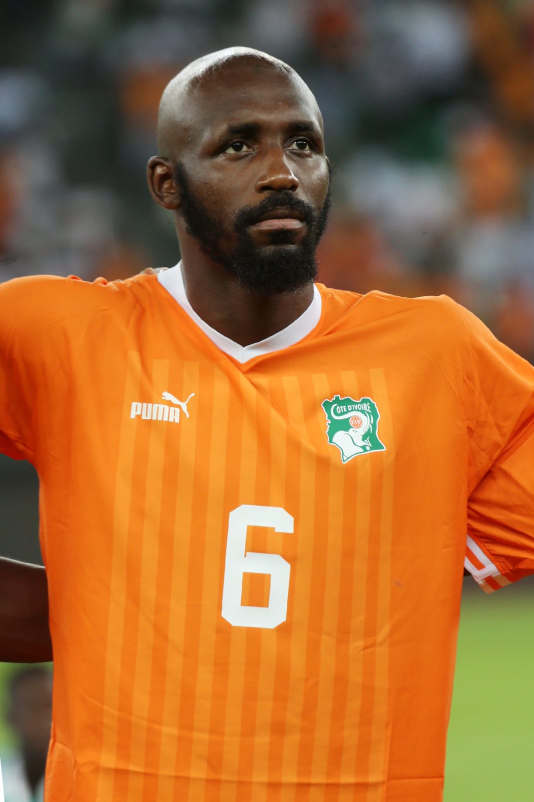 Seko Fofana sous le maillot de la Côte d’Ivoire