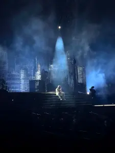 The Weeknd sur scène pendant l’After Hours Til Dawn Tour