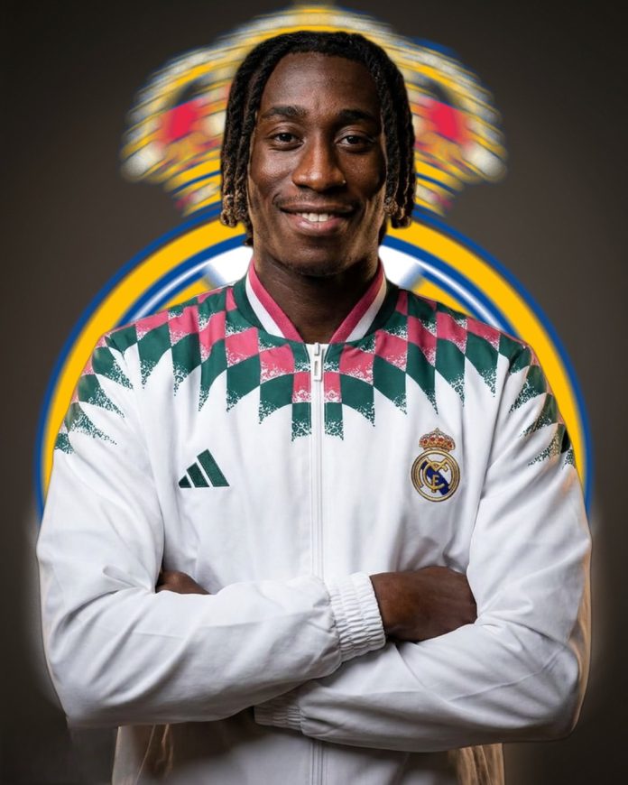 Yan Diomande, international ivoirien du Real Madrid