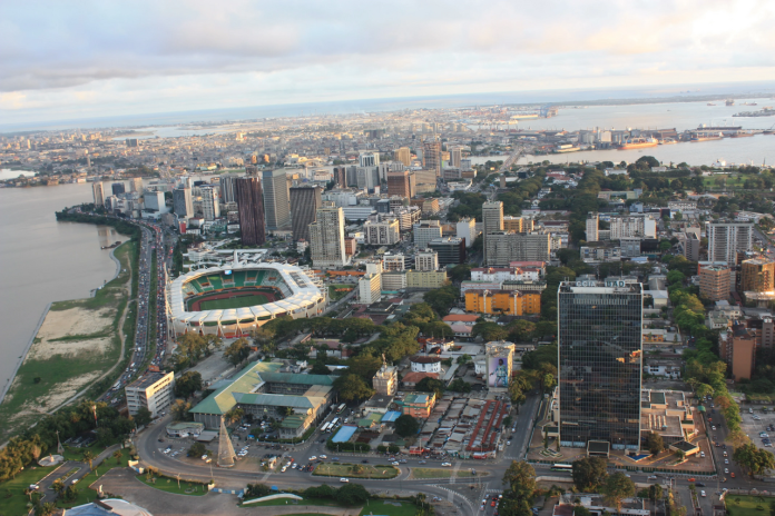 Vue du quartier du Plateau à Abidjan