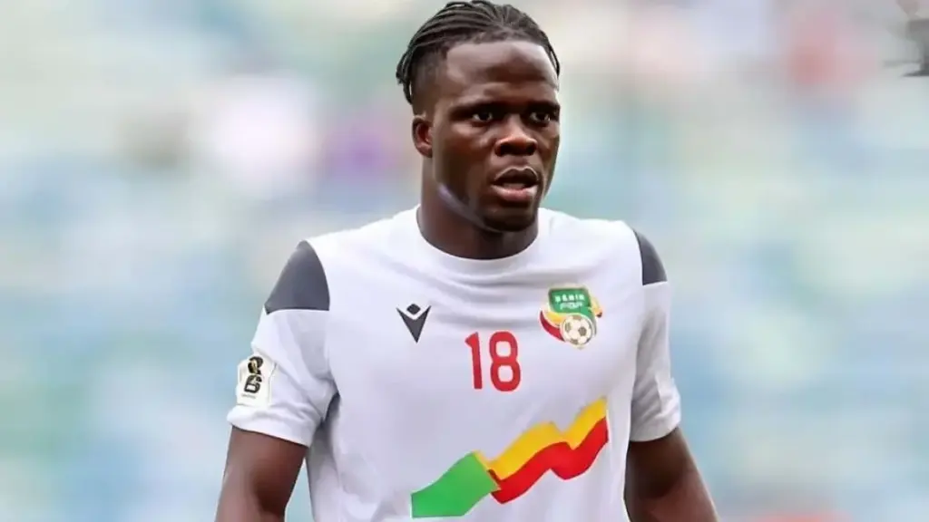 Junior Olaïtan avec le Bénin