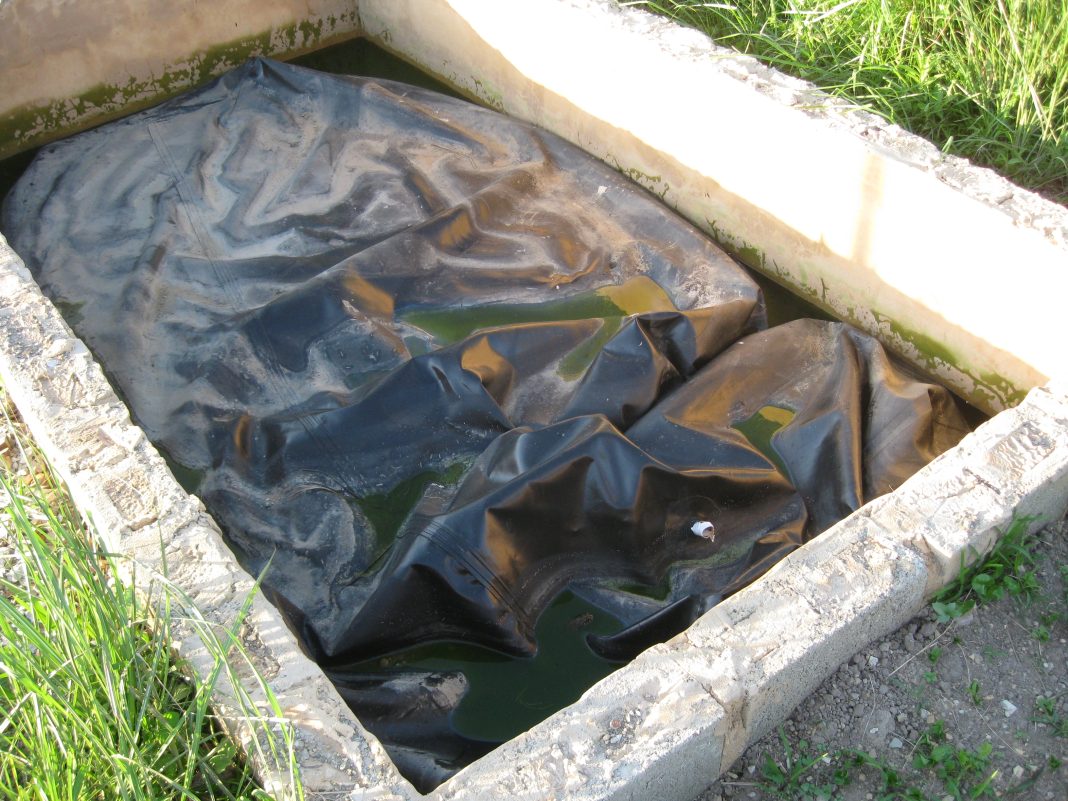 Biodigesteur en fonctionnement