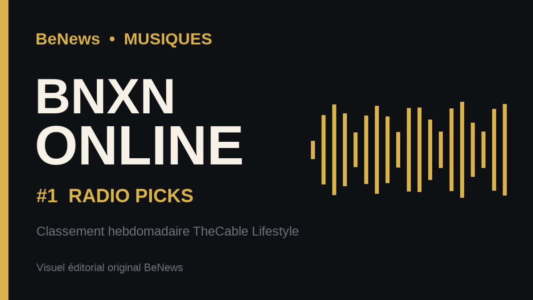 BNXN – « Online » en tête des radio picks de TheCable