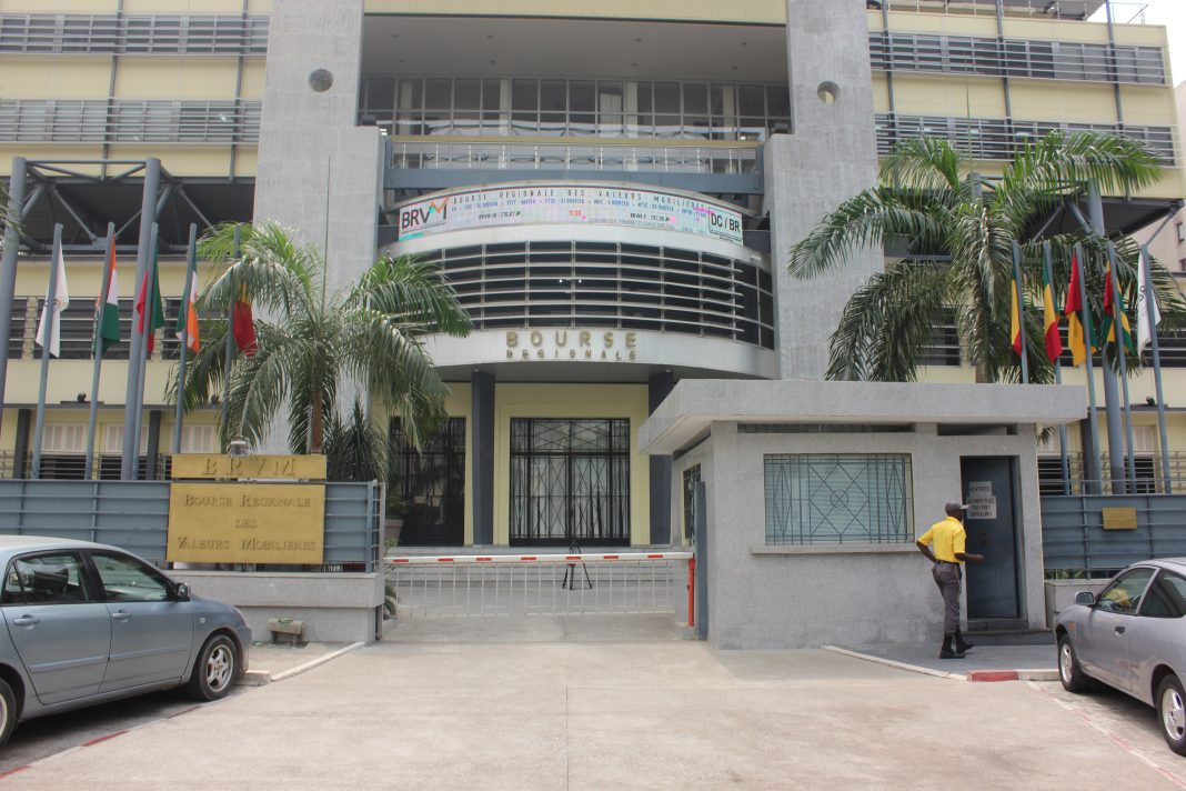 Siège de la Bourse Régionale des Valeurs Mobilières à Abidjan