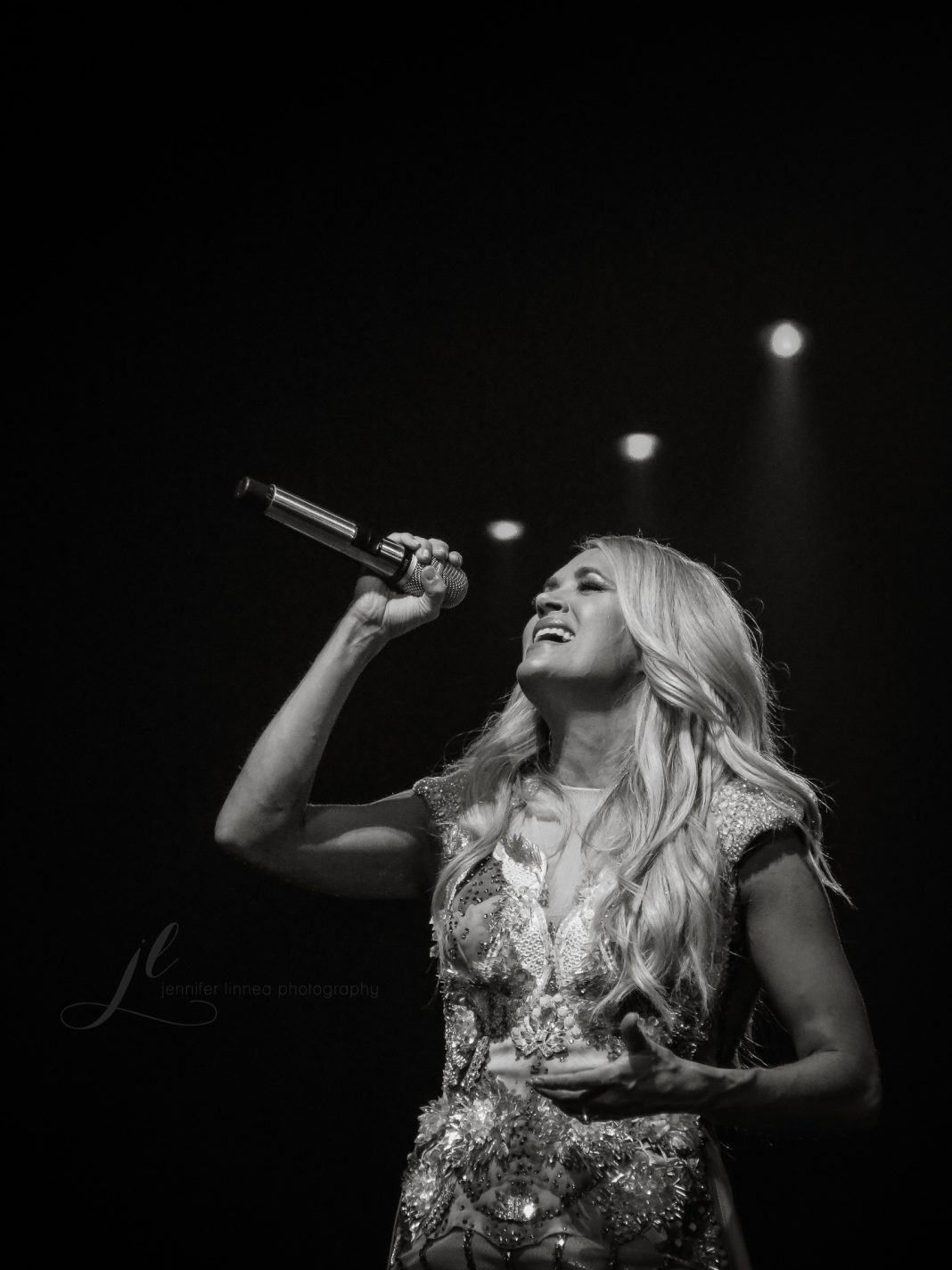Carrie Underwood sur scène en concert