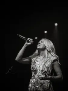 Carrie Underwood sur scène en concert