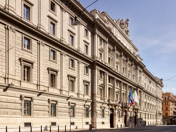 Siège de Cassa Depositi e Prestiti à Rome