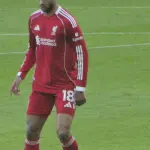 Cody Gakpo avec Liverpool en janvier 2026