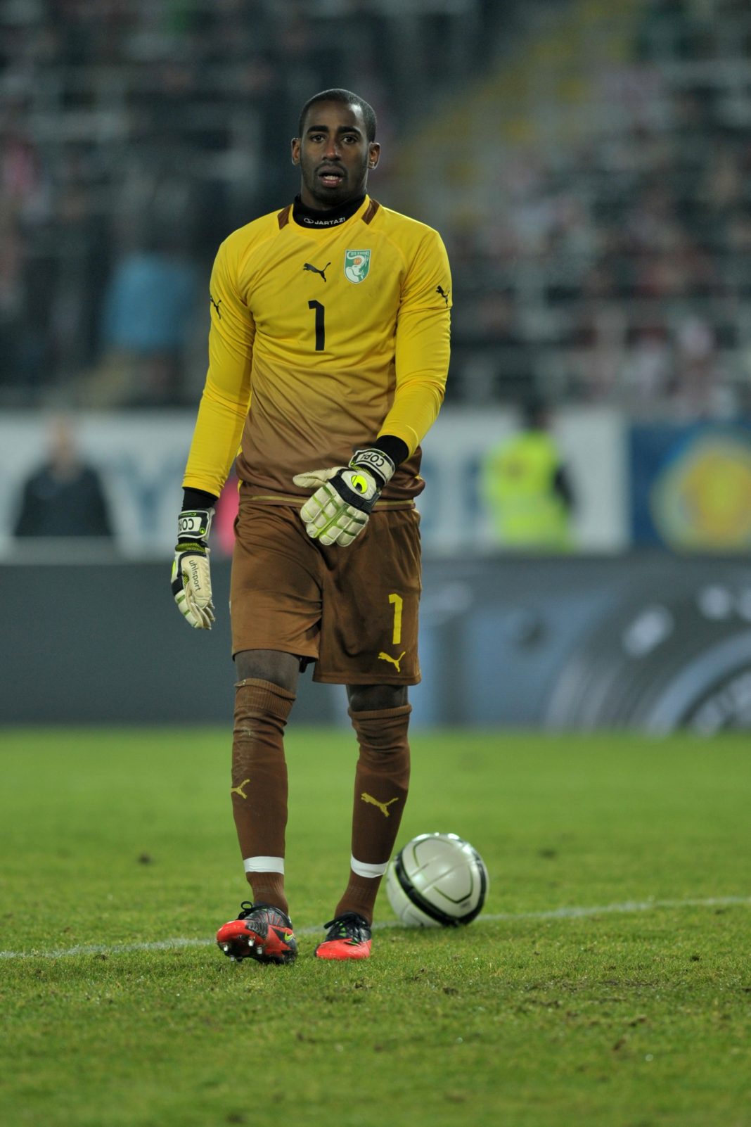 Copa Barry avec le maillot de la Côte d’Ivoire
