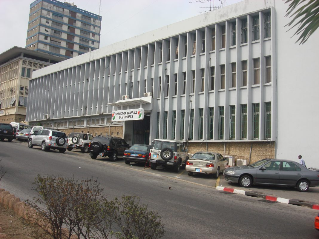 Bâtiment de la Direction générale des douanes de Côte d’Ivoire à Abidjan-Plateau