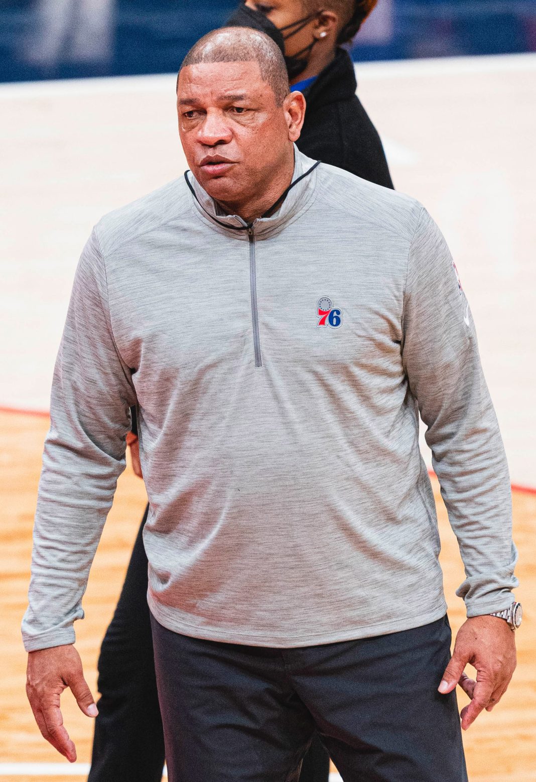 Doc Rivers avec les Philadelphia 76ers en 2022
