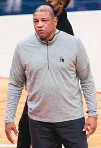 Doc Rivers avec les Philadelphia 76ers en 2022