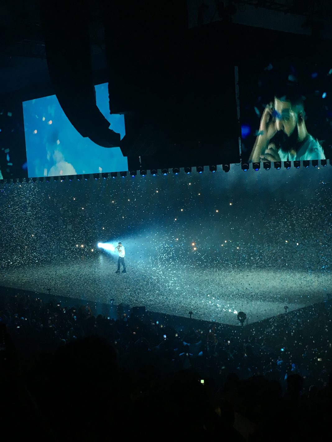 Drake sur scène au Madison Square Garden