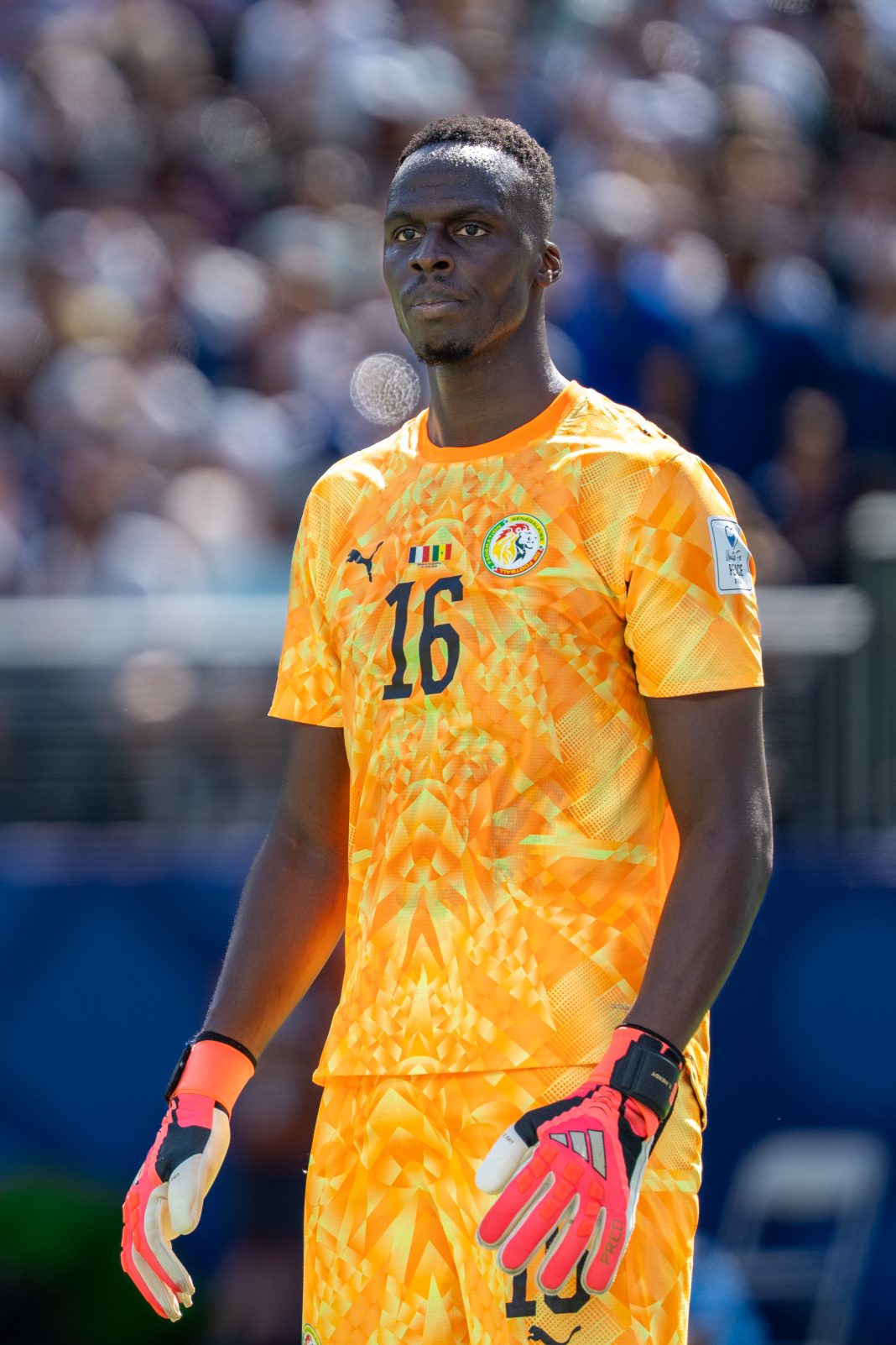 Édouard Mendy avec le Sénégal lors de la Coupe du monde 2026