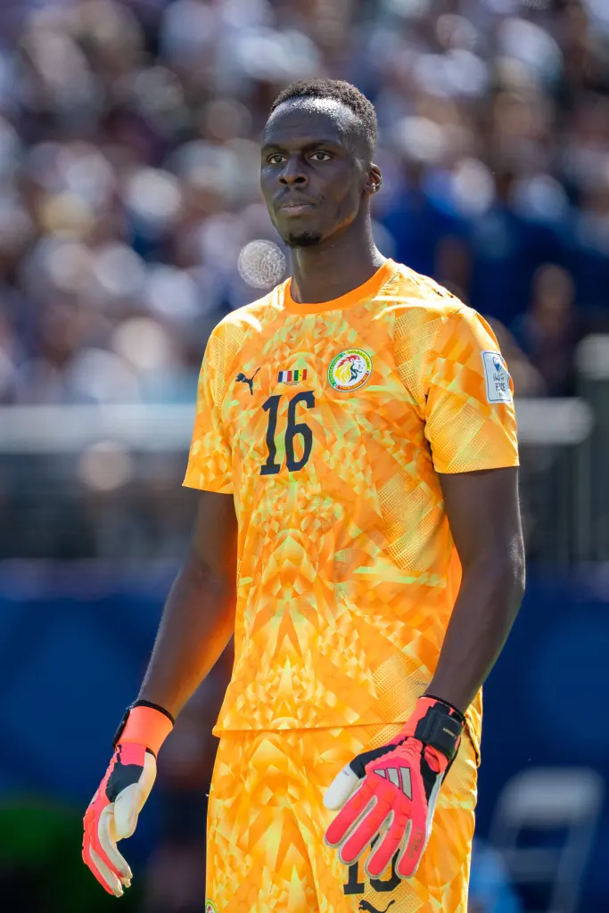 Édouard Mendy avec le Sénégal lors de la Coupe du monde 2026
