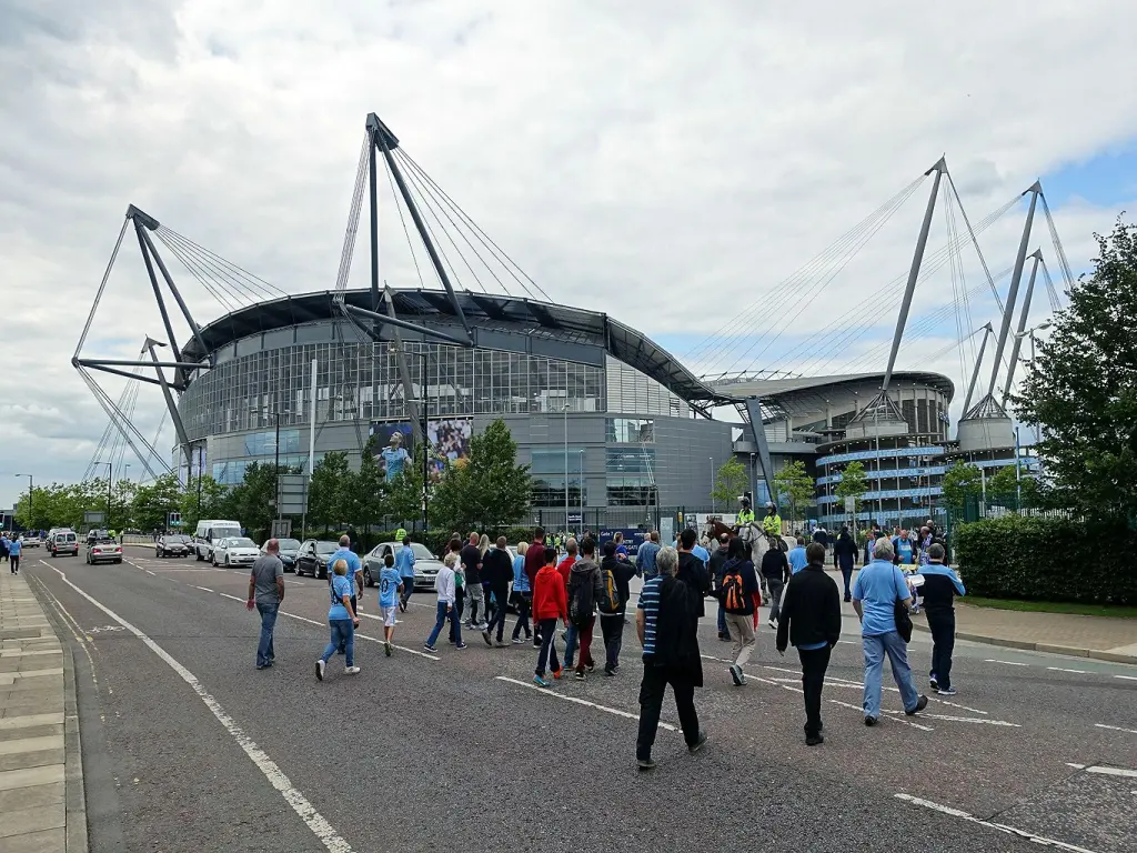 Etihad Stadium, enceinte de Manchester City